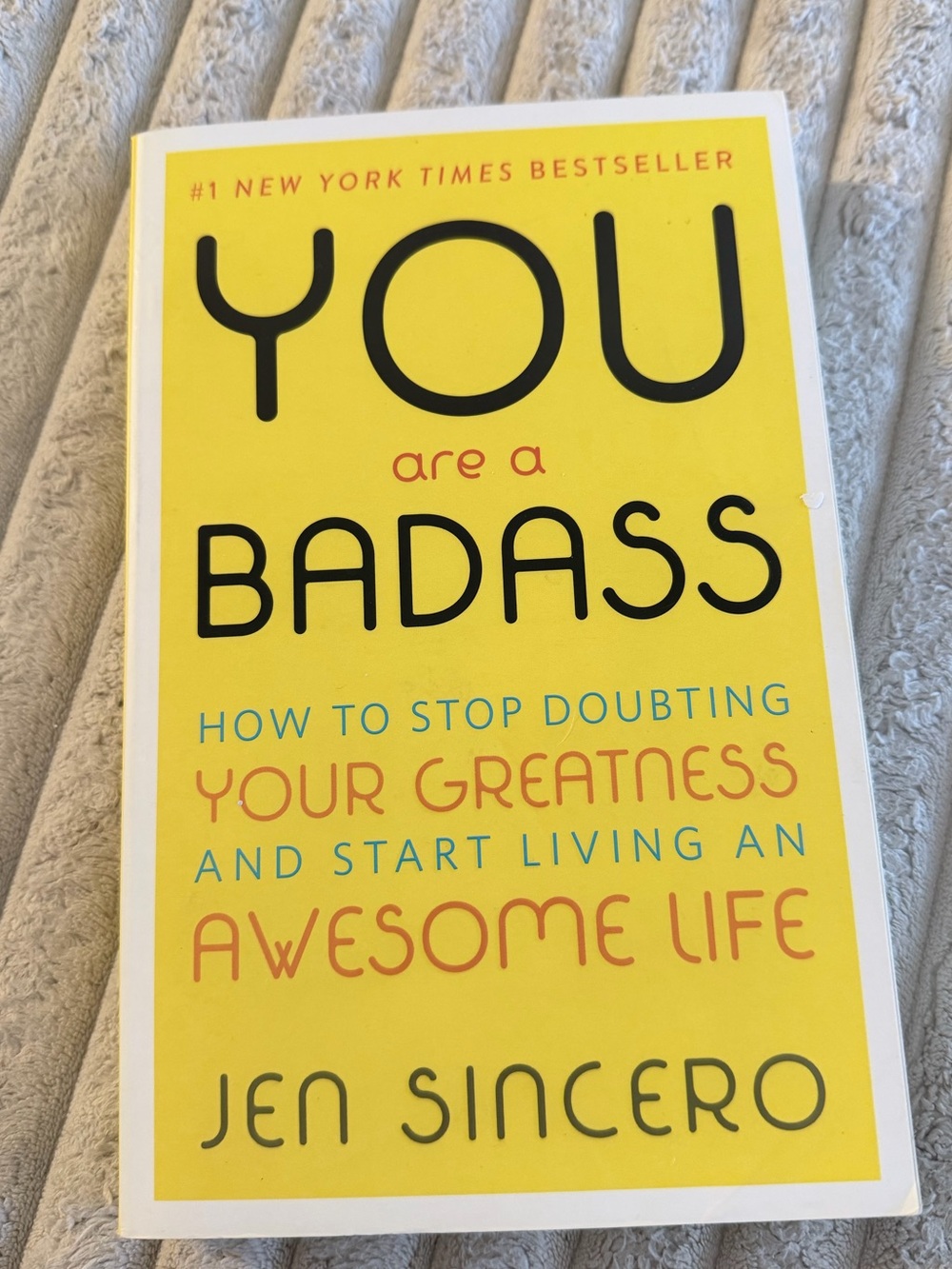 You Are a Badass by Jen Sincero | Paperback Self-Help Book